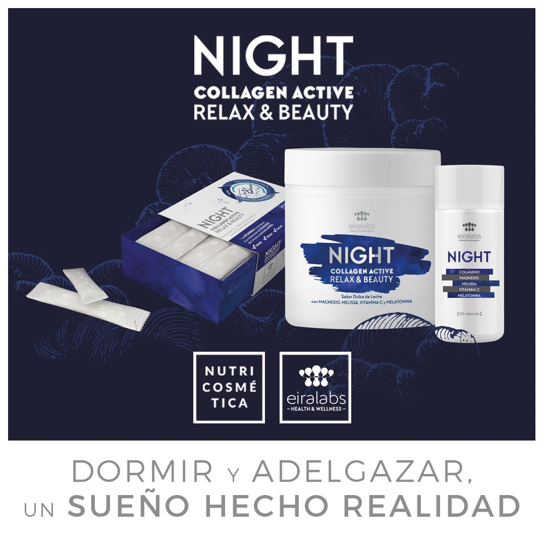 Vuelta a la rutina con Night collagen Active con melatonina