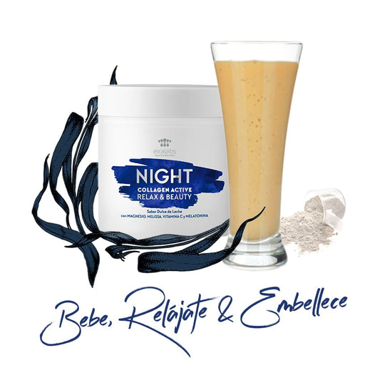 Night Collagen Active. Bebe, Relájate y Embellece mientras duermes