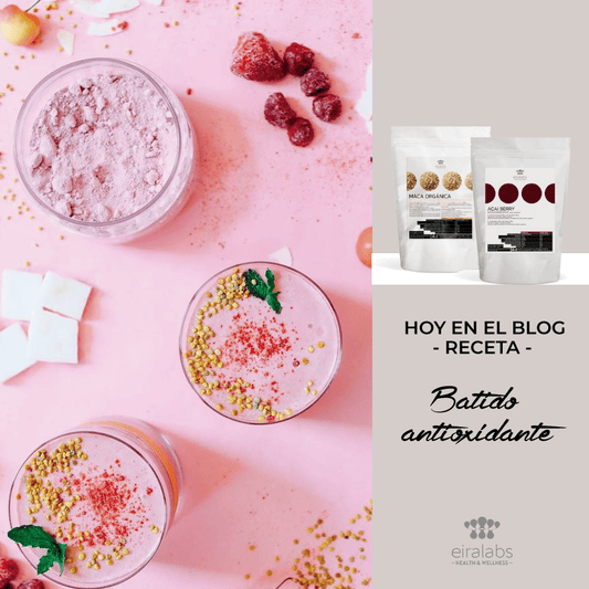 Hoy en el blog: Receta. Batido antioxidante para empezar el día